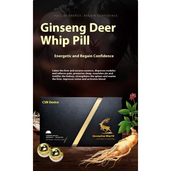 Ginseng and Deer Penis Pills: Nourish Yin and Tonify the Kidney for Men